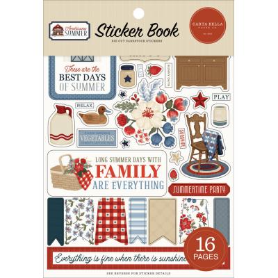 Carta Bella Americana Summer - Sticker Book