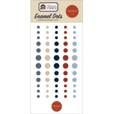 Carta Bella Americana Summer - Enamel Dots