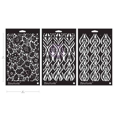 Prima Marketing Finnabair Limited Edition Stencil Set - Victorian Tiles
