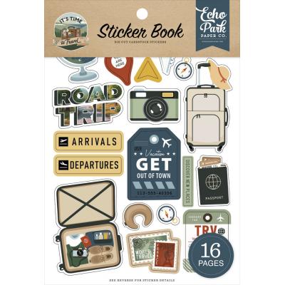 Echo Park It's Time To Travel - Sticker Book
