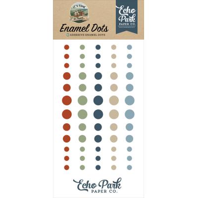 Echo Park It's Time To Travel - Enamel Dots