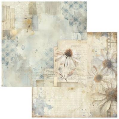 49 and Market Faded Memory Lane Designpapier - Wildflower Notes