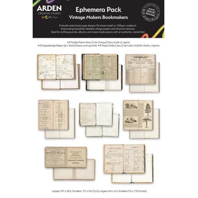 Arden Creative Studio Vintage Makers Bookmakers -  Ephemera Pack