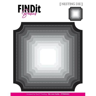Find It Nesting Dies - Cut Corner Squares