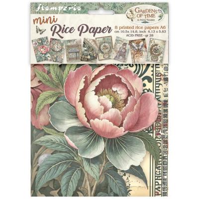 Stamperia Gardens of Time Mini Rice Paper