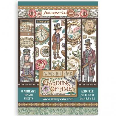 Stamperia Gardens of Time  Washi Pad