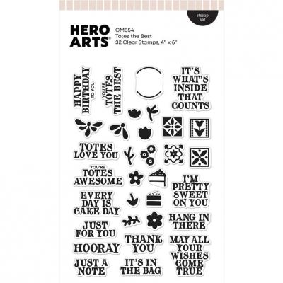 Hero Arts Tote-ally Awesome Stempel - Totes the Best