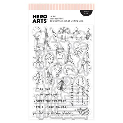 Hero Arts Tote-ally Awesome Stamp + Dies - Tiny Treasures
