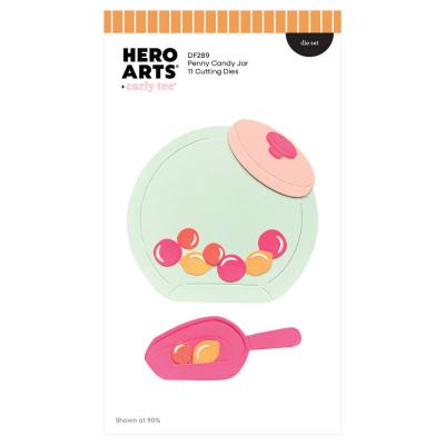 Hero Arts Beary Sweet Die Set - Penny Candy Jar