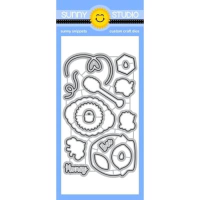 Sunny Studios Craft Dies - Sweet As Can Bee