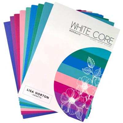 Lisa Horton Cardstock - White Core Mermaid