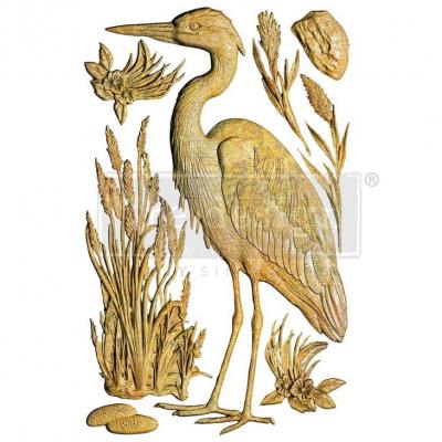 Prima Marketing Re-Design Decor Mould - Feathered Stillness