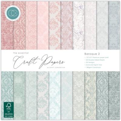 Craft Consortium Essential Paper Pad - Baroque 2