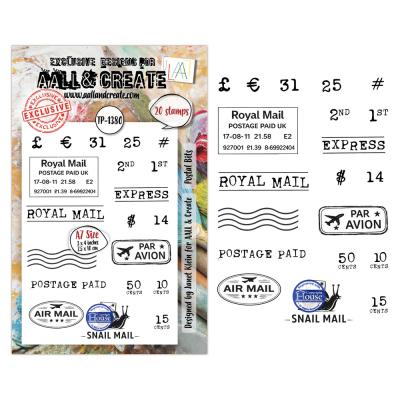 Aall and Create Post & Ink Stempel - Postal Bits