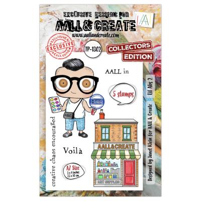 Aall and Create Post & Ink Stempel - Lil Abs 2