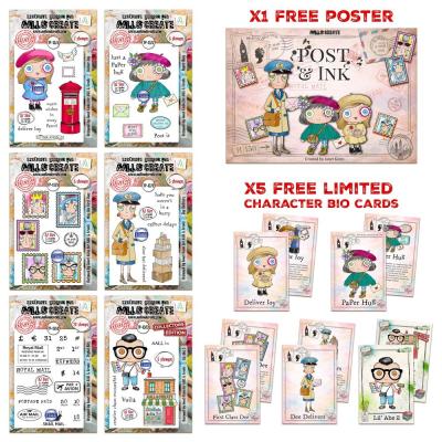 Aall and Create Post & Ink Stempel - Bundle