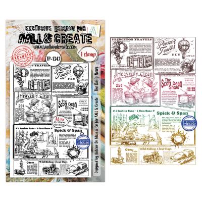 Aall and Create Geometric Gazette  Stempel - The Daily News