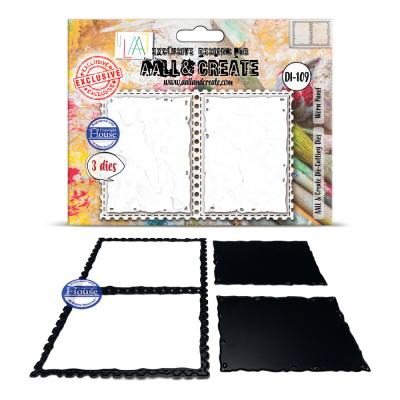 Aall & Create Geary Cutouts Cutting Die - Worn Panel