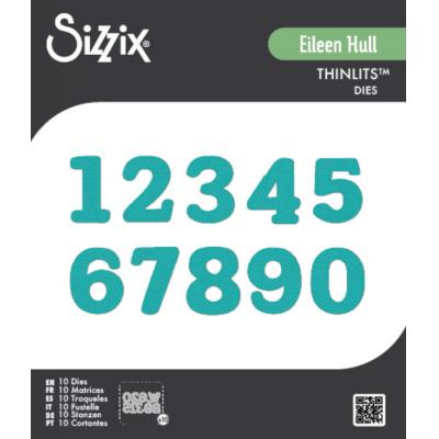 Sizzix Eileen Hull Die Set - Nora Numbers