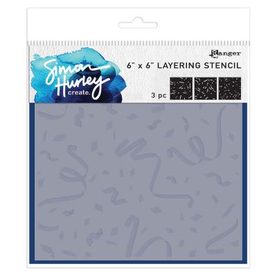 Ranger Simon Hurley create. Stencils - Cue The Confetti