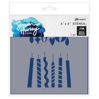 Ranger Simon Hurley create. Stencils - Bold Candles