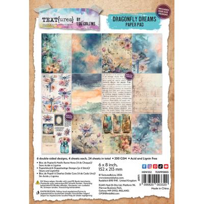 TEXT(ures) Dragonfly Dreams - Paper Pad