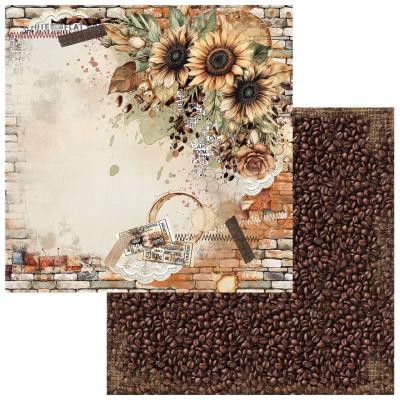 49 And Market Country Heart Café Designpapier - Grounds Of Joy