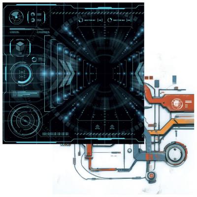 49 And Market Level Up Designpapier - Console