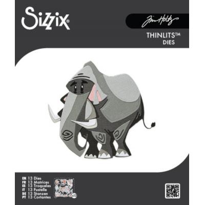 Sizzix Tim Holtz Colorize Thinlits - Clarence Mini