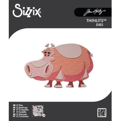 Sizzix Tim Holtz Colorize Thinlits - Bernice Mini