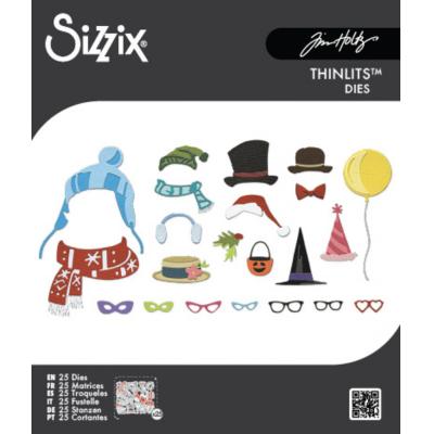Sizzix Tim Holtz Colorize Thinlits -  Large Accessories