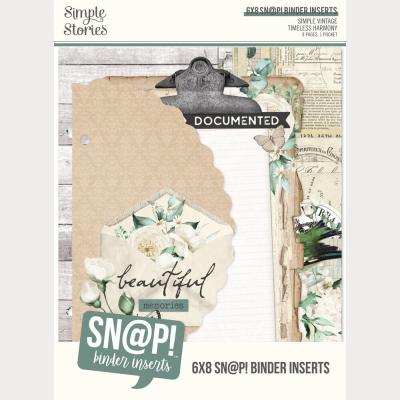 Simple Stories Simple Vintage Timeless Harmony - Binder Inserts