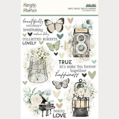 Simple Stories Simple Vintage Timeless Harmony - RubOns