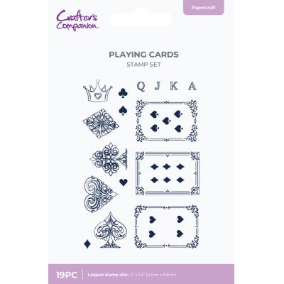 Crafter's Companion Tales Of Wonderland Stempel - Playing Cards