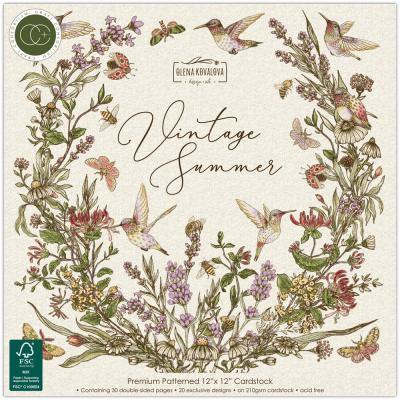 Craft Consortium Vintage Summer - Premium Paper Pad