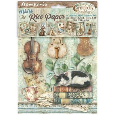 Stamperia Symphony Rice Paper - Mini Rice Paper Selection