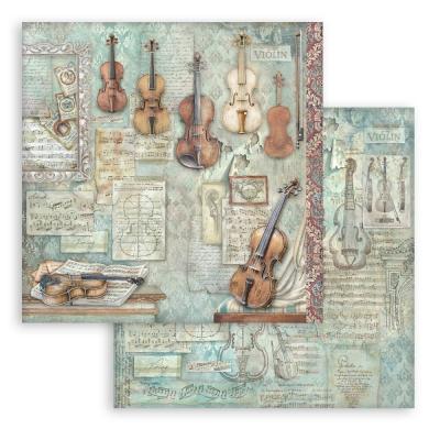 Stamperia Symphony Designpapier - Violin