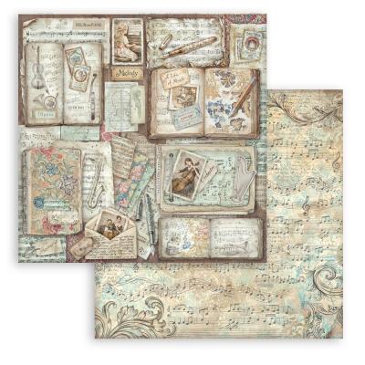 Stamperia Symphony Designpapier - Books