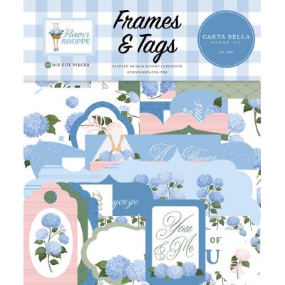 Carta Bella Flower Shoppe - Frames & Tags