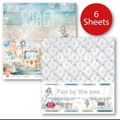 Craft & You Design Fun By The Sea - Paper Set