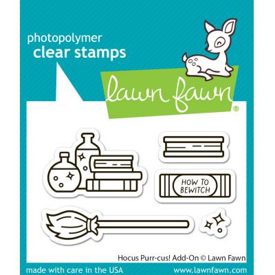 Lawn Fawn Stempel - Hocus Purr-cus! Add-On