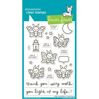 Lawn Fawn Stempel - I Like Cute Moths