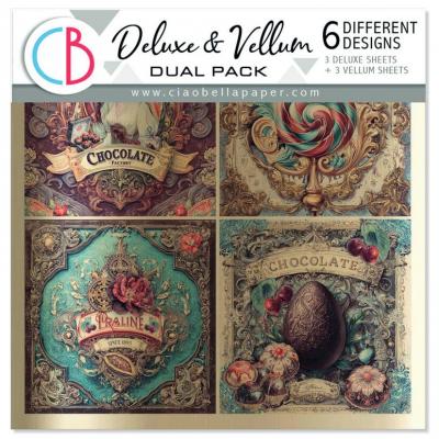 Ciao Bella Chocolate Wanderlust - Deluxe Paper  & Vellum