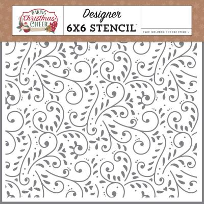 Echo Park Baking Christmas Cheer Stencil - Decorative Icing