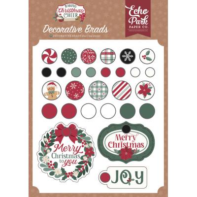 Echo Park Baking Christmas Cheer - Decorative Brads