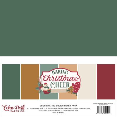 Echo Park Baking Christmas Cheer - Coordinating Solids