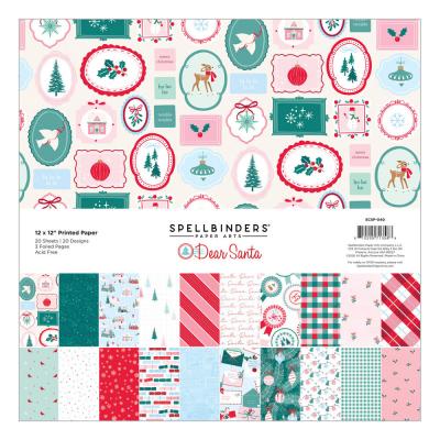 Spellbinders Dear Santa Paper Pack