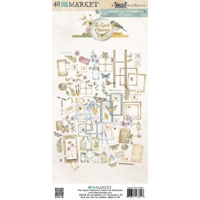49 And Market The Quiet Observer - Laser Cut Elements