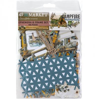 49 And Market Campfire Memories - Ephemera & Frame Set