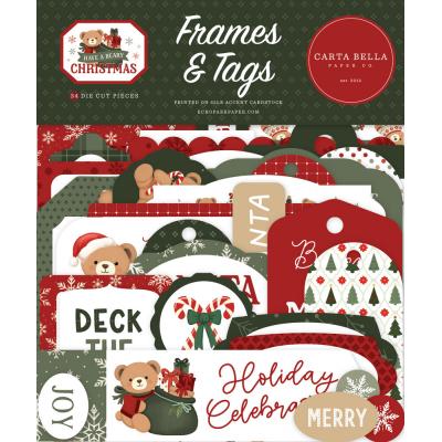 Carta Bella Have A Beary Christmas - Frames & Tags